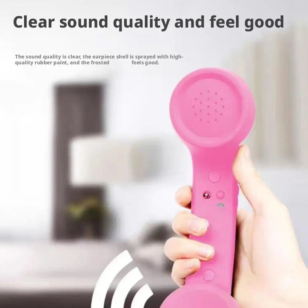 Retro Phone Handset for Type-C & 3.5mm Smartphones